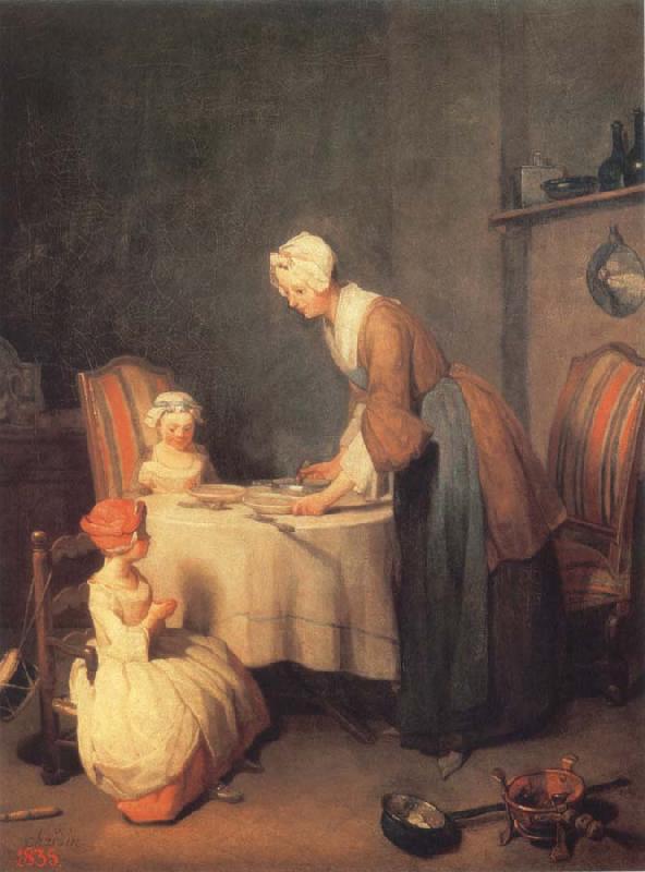 Jean Baptiste Simeon Chardin Saying Grace